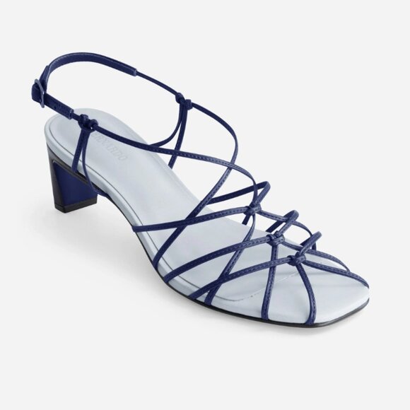 NEW BERNARDO Made In Brazil Leather Catrina Strappy Heels 1225 6m3 - Picture 3 of 4